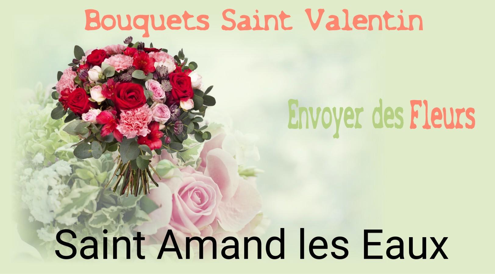Roses de Saint-Valentin livrées à Saint-Amand-les-Eaux